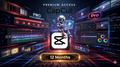 CapCut Premium Annual Subscription - 12 Months Access