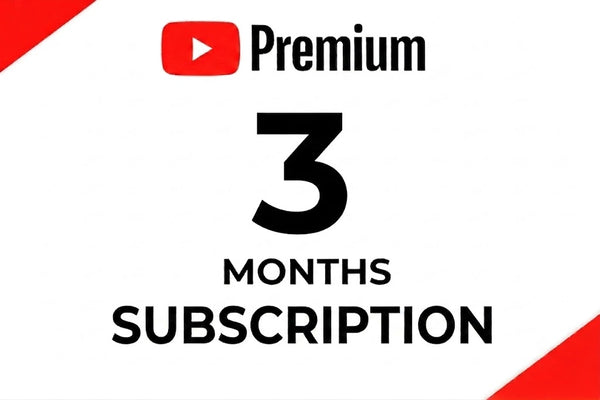 Youtube Premium Subscription  – 3 Months Access