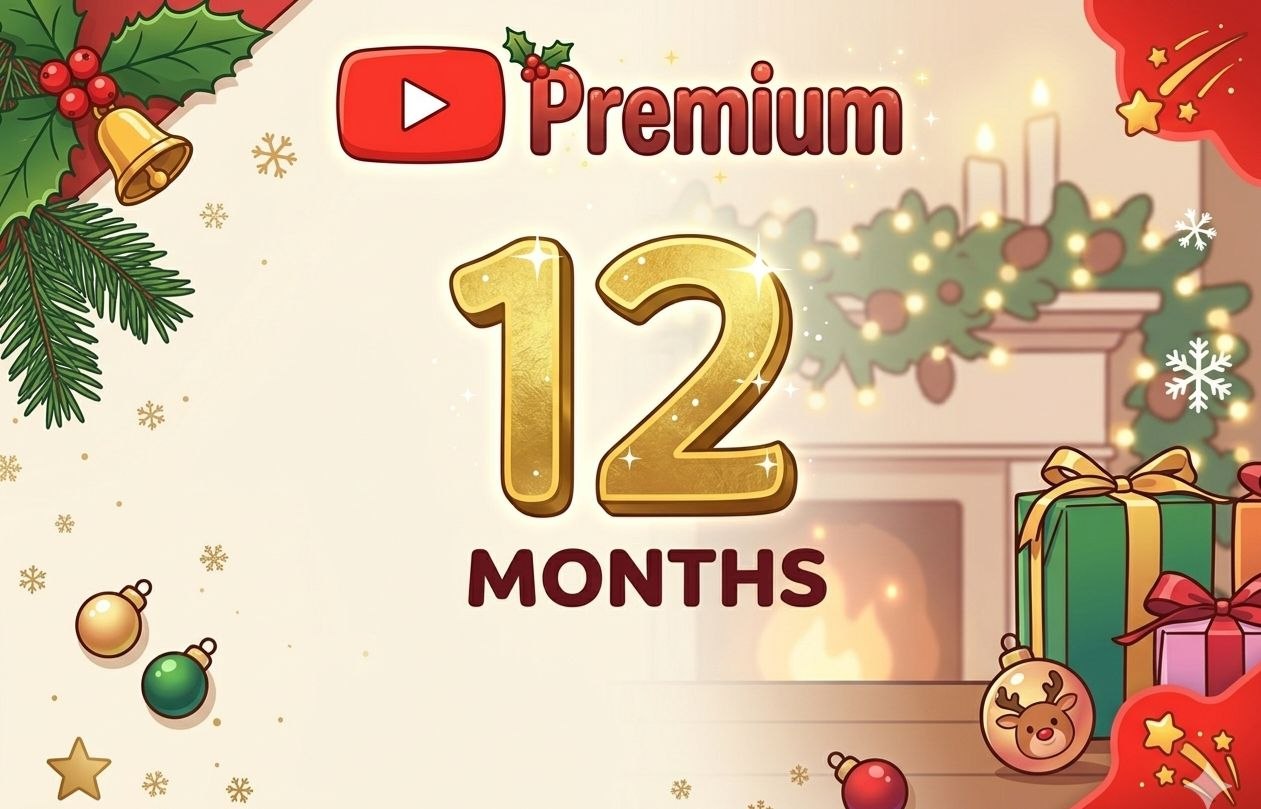Youtube Premium Subscription – 12 Months Access